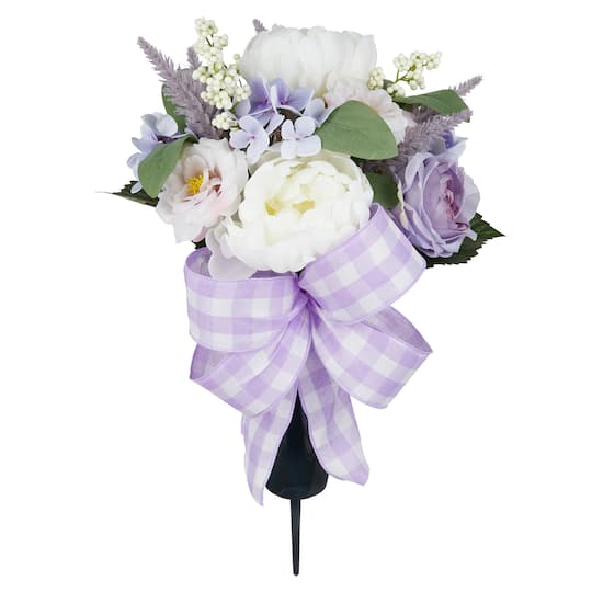 Purple & White Rose